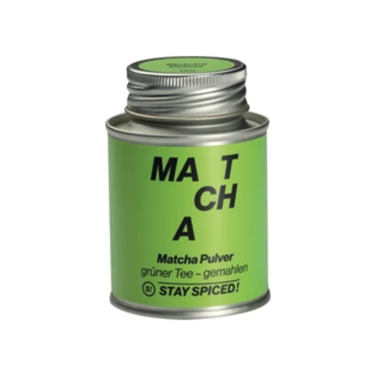 Stay Spiced! Grüner Tee Matcha Pulver 170 ml